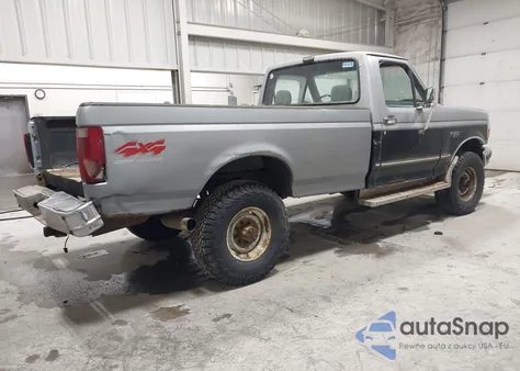 1992 Ford F250 из США, поврежденный, VIN 2FTHF26M3NCA02090